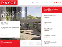 Tablet Screenshot of payce.com.au